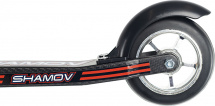 Лыжероллеры коньковые Shamov 04-3R (620 мм), колеса каучук 10 см, карбон - Фото 12