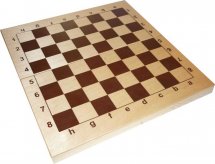 Шахматы Ладья-С пластмассовые в деревянной доске
