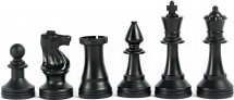 Набор шахматы и шашки Ладья-С пластмассовые и шахматная доска картон 31х31 см - Фото 5