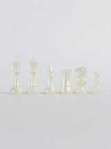 Набор шахматы и шашки Ладья-С пластмассовые и шахматная доска картон 31х31 см - Фото 9