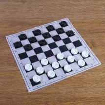 Шахматная доска виниловая мягкая 30х30 см - Фото 3