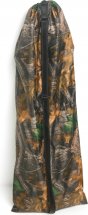 Комплект охотничьих лыж Маяк Тайга с креплением брезент и чехлом 125х15 см, дерево-пластик