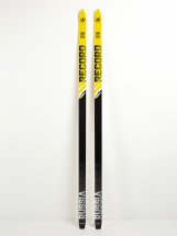 Лыжи подростковые беговые Маяк из дерево-пластика, 160 см, черно-желтые - Фото 3