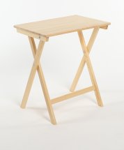 Комплект столик придиванный Leomik, дерево, 35.5 х 55.5 х 58 и стул складной СТАНДАРТ без покрытия, береза, с прямой спинкой, 2 шт - Фото 10