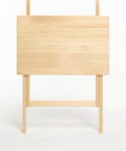 Комплект столик придиванный Leomik, дерево, 35.5 х 55.5 х 58 и стул складной СТАНДАРТ без покрытия, береза, с прямой спинкой, 2 шт - Фото 14