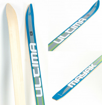 Лыжи подростковые беговые Маяк деревянные, 170 см, голубые - Фото 9