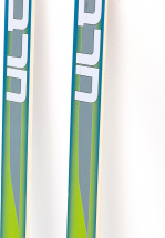 Лыжи подростковые беговые Маяк деревянные, 170 см, голубые - Фото 11