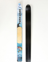 Охотничьи лыжи Маяк РЫБАЦКИЕ 125х11 см, дерево-пластик + накладки, дерево - Фото 8