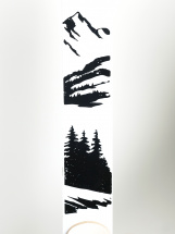 Охотничьи лыжи Маяк ЛЕСНЫЕ 165х11 см, дерево-пластик + накладки, дерево - Фото 9