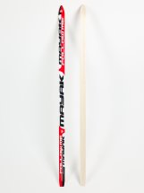 Лыжи подростковые беговые Маяк деревянные, 160 см, красно-бело-черные - Фото 2