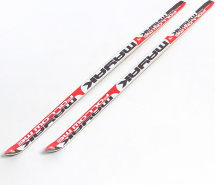 Лыжи подростковые беговые Маяк из дерево-пластика, 160 см, красно-бело-черные - Фото 10
