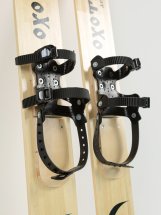 Комплект охотничьих лыж Маяк ОХОТНИК с полужестким креплением и чехлом 165х15 см, дерево-пластик - Фото 8