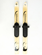 Комплект охотничьих лыж Маяк РЫБАЦКИЕ с полимерным креплением 120 х 11, дерево - Фото 8