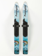 Комплект охотничьих лыж Маяк РЫБАЦКИЕ с полимерным креплением 120 х 11, дерево-пластик - Фото 7