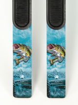 Комплект охотничьих лыж Маяк РЫБАЦКИЕ с полимерным креплением 120 х 11, дерево-пластик - Фото 15