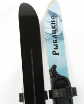 Комплект охотничьих лыж Маяк РЫБАЦКИЕ с полимерным креплением 120 х 11, дерево-пластик - Фото 13