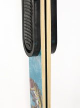 Комплект охотничьих лыж Маяк РЫБАЦКИЕ с полимерным креплением 120 х 11, дерево-пластик - Фото 11