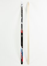 Лыжи подростковые беговые Маяк деревянные с креплениями NNN, 170 см, черно-серые - Фото 2