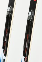 Лыжи подростковые беговые Маяк деревянные с креплениями NNN, 170 см, черно-серые - Фото 4
