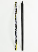 Лыжи детские беговые Маяк из дерево-пластика, 130 см, серые - Фото 2