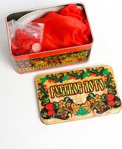 Русское лото Ладья-С в металлической коробке с пластиковыми жетонами - Фото 12