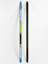 Лыжи подростковые беговые Маяк из дерево-пластика с креплениями NNN, 170 см, голубые - Фото 4