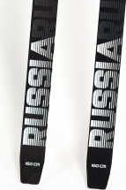 Лыжи подростковые беговые Маяк из дерево-пластика с универсальными креплениями, 160 см, черно-желтые - Фото 11