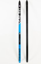 Лыжи подростковые беговые Маяк из дерево-пластика с креплениями NNN, 160 см, черно-синие - Фото 4