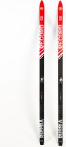 Лыжи подростковые беговые Маяк из дерево-пластика с креплениями NNN, 160 см, красно-черные - Фото 2