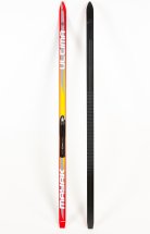 Лыжи подростковые беговые Маяк из дерево-пластика с креплениями NNN, 170 см, красно-желтые - Фото 4