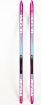 Лыжи подростковые беговые Маяк из дерево-пластика с креплениями NNN, 170 см, малиново-голубые - Фото 7