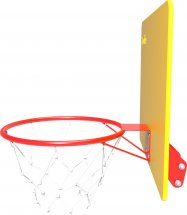Кольцо баскетбольное №5 ROKIDS со щитом и крепежом на дугу - Фото 3