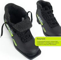 Ботинки лыжные Leomik Cross, черные, размер 37 - Фото 6