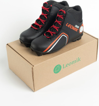 Ботинки лыжные Leomik Health (red) NNN, размер 33 - Фото 24