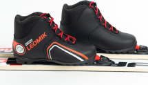 Ботинки лыжные Leomik Health (red), черные, размер 37 - Фото 31