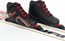 Ботинки лыжные Leomik Health (red), черные, размер 37 - Фото 32