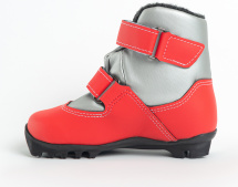 Ботинки лыжные Leomik Junior, серо-красные, размер 28 - Фото 23