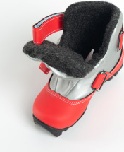 Ботинки лыжные Leomik Junior, серо-красные, размер 28 - Фото 25
