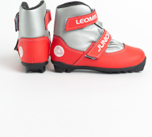 Ботинки лыжные Leomik Junior, серо-красные, размер 31 - Фото 20