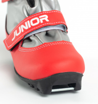 Ботинки лыжные Leomik Junior, серо-красные, размер 31 - Фото 25
