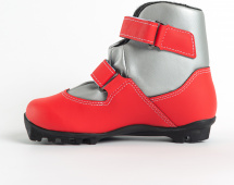 Ботинки лыжные Leomik Junior, серо-красные, размер 31 - Фото 22