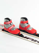 Ботинки лыжные Leomik Junior, серо-красные, размер 31 - Фото 32
