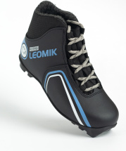 Ботинки лыжные Leomik Health (grey), черные, размер 37 - Фото 9