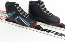 Ботинки лыжные Leomik Health (grey), черные, размер 37 - Фото 24
