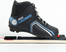 Ботинки лыжные Leomik Health (grey), черные, размер 37 - Фото 25