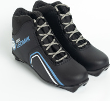 Ботинки лыжные Leomik Health (grey), черные, размер 41 - Фото 19