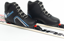 Ботинки лыжные Leomik Health (grey), черные, размер 41 - Фото 32