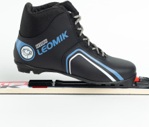 Ботинки лыжные Leomik Health (grey) NNN, размер 44 - Фото 26