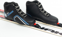 Ботинки лыжные Leomik Health (grey), черные, размер 45 - Фото 32