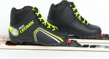 Ботинки лыжные Leomik Health (neon) NNN, размер 33 - Фото 23